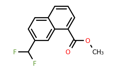 1261733-67-8 | Methyl 2-(difluoromethyl)naphthalene-8-carboxylate