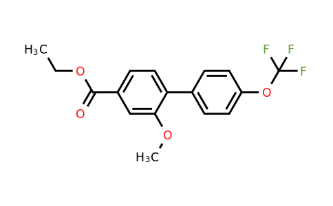 1261734-11-5 | Ethyl 2-methoxy-4'-(trifluoromethoxy)biphenyl-4-carboxylate