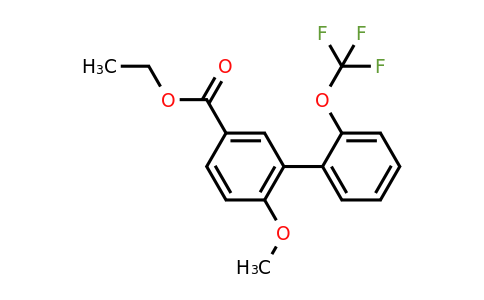 1261734-24-0 | Ethyl 6-methoxy-2'-(trifluoromethoxy)biphenyl-3-carboxylate