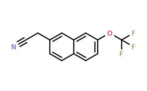 1261736-98-4 | 2-(Trifluoromethoxy)naphthalene-7-acetonitrile