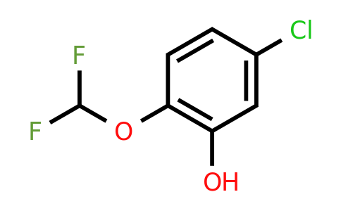 1261736-99-5 | 5-Chloro-2-(difluoromethoxy)phenol