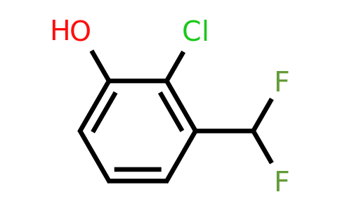 1261737-52-3 | 2-Chloro-3-(difluoromethyl)phenol