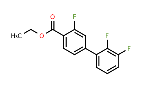 1261737-61-4 | Ethyl 3,2',3'-trifluorobiphenyl-4-carboxylate