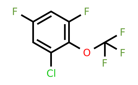 1261737-63-6 | 2-Chloro-4,6-difluoro(trifluoromethoxy)benzene