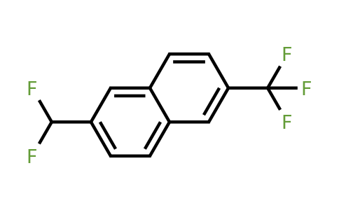 1261737-86-3 | 2-(Difluoromethyl)-6-(trifluoromethyl)naphthalene