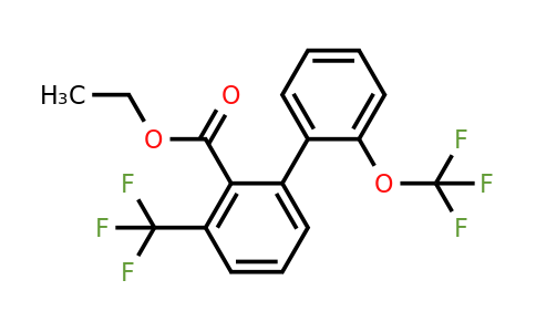 1261738-17-3 | Ethyl 2'-(trifluoromethoxy)-3-(trifluoromethyl)biphenyl-2-carboxylate