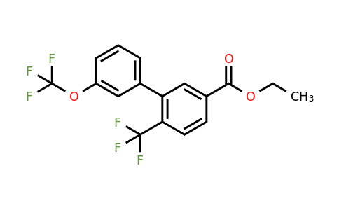 1261738-20-8 | Ethyl 3'-(trifluoromethoxy)-6-(trifluoromethyl)biphenyl-3-carboxylate