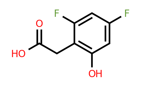 1261738-55-9 | 2,4-Difluoro-6-hydroxyphenylacetic acid