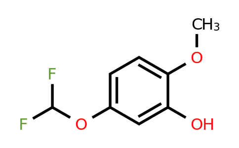1261738-91-3 | 4-(Difluoromethoxy)-2-hydroxyanisole