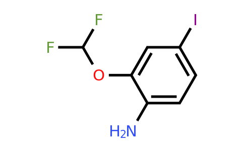 1261739-15-4 | 2-(Difluoromethoxy)-4-iodoaniline