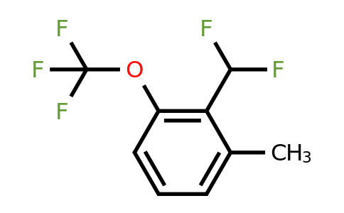 1261740-04-8 | 2-(Difluoromethyl)-3-(trifluoromethoxy)toluene