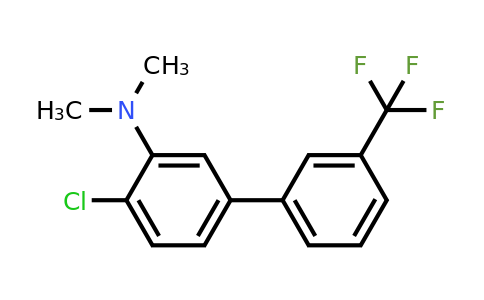 1261740-18-4 | (4-Chloro-3'-(trifluoromethyl)biphenyl-3-yl)-dimethyl-amine