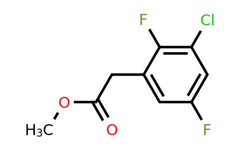 1261740-50-4 | Methyl 3-chloro-2,5-difluorophenylacetate