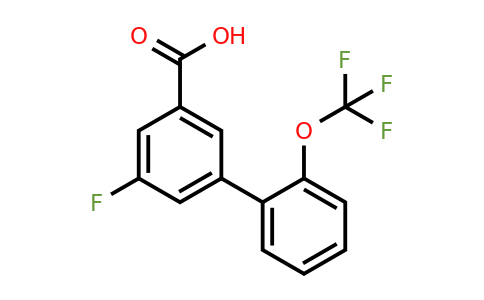 1261740-57-1 | 5-Fluoro-2'-(trifluoromethoxy)biphenyl-3-carboxylic acid