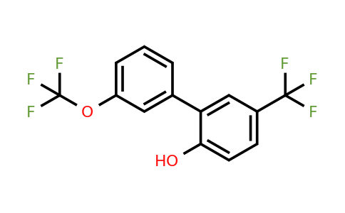 1261741-16-5 | 2-Hydroxy-3'-(trifluoromethoxy)-5-(trifluoromethyl)biphenyl