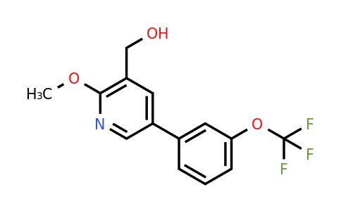 1261741-79-0 | 2-Methoxy-5-(3-(trifluoromethoxy)phenyl)pyridine-3-methanol