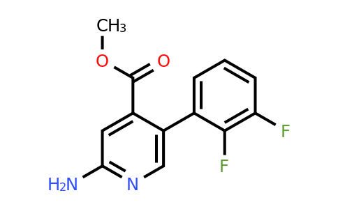 1261742-11-3 | Methyl 2-amino-5-(2,3-difluorophenyl)isonicotinate