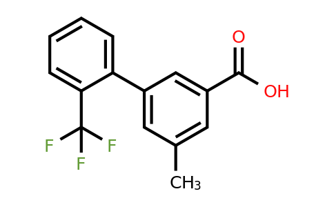 1261742-12-4 | 5-Methyl-2'-(trifluoromethyl)biphenyl-3-carboxylic acid
