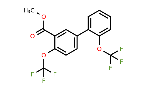 1261742-32-8 | Methyl 4,2'-bis(trifluoromethoxy)biphenyl-3-carboxylate