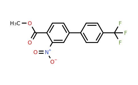 1261742-50-0 | 3-Nitro-4'-(trifluoromethyl)biphenyl-4-carboxylic acid methyl ester