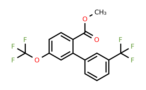 1261742-82-8 | 5-(Trifluoromethoxy)-3'-(trifluoromethyl)biphenyl-2-carboxylic acid methyl ester