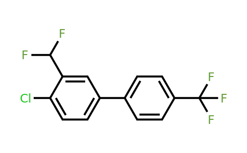 1261743-54-7 | 4-Chloro-3-(difluoromethyl)-4'-(trifluoromethyl)biphenyl