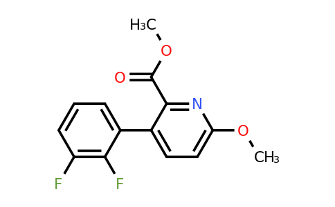 1261743-62-7 | Methyl 3-(2,3-difluorophenyl)-6-methoxypicolinate