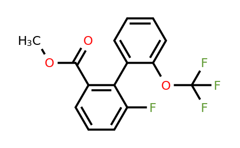 1261744-08-4 | Methyl 6-fluoro-2'-(trifluoromethoxy)biphenyl-2-carboxylate
