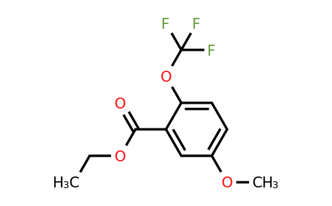 1261744-15-3 | Ethyl 5-methoxy-2-(trifluoromethoxy)benzoate