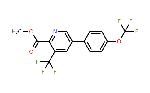 1261744-45-9 | Methyl 5-(4-(trifluoromethoxy)phenyl)-3-(trifluoromethyl)picolinate