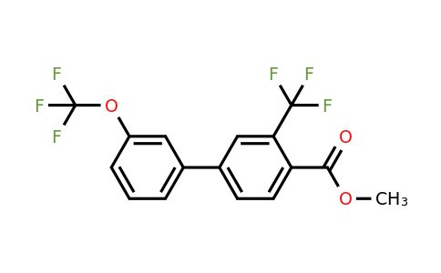 1261744-52-8 | Methyl 3'-(trifluoromethoxy)-3-(trifluoromethyl)biphenyl-4-carboxylate