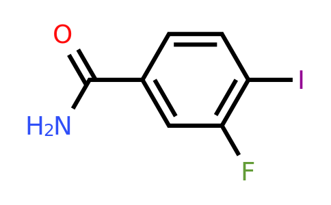 1261744-58-4 | 3-Fluoro-4-iodobenzamide
