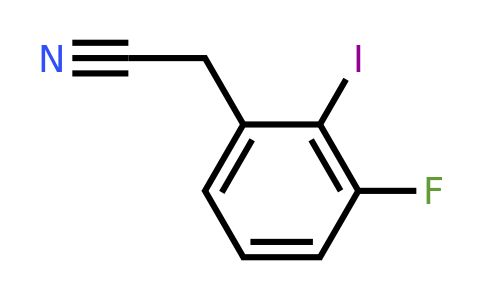 1261744-72-2 | 2-(3-Fluoro-2-iodophenyl)acetonitrile