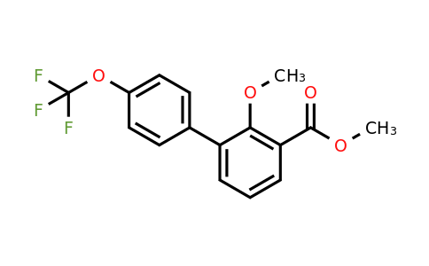1261744-73-3 | Methyl 2-methoxy-4'-(trifluoromethoxy)biphenyl-3-carboxylate