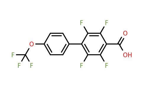 1261745-29-2 | 2,3,5,6-Tetrafluoro-4'-(trifluoromethoxy)biphenyl-4-carboxylic acid