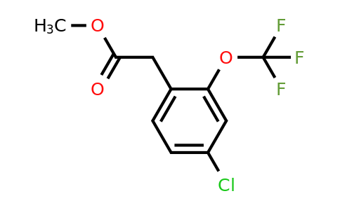 1261745-75-8 | Methyl 4-chloro-2-(trifluoromethoxy)phenylacetate