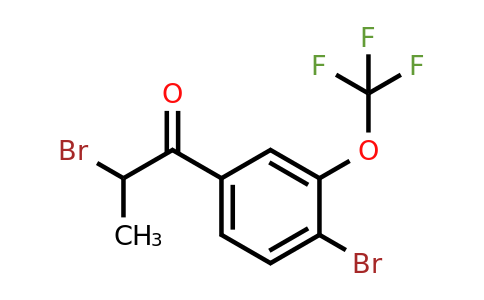 1261745-92-9 | 2,4'-Dibromo-3'-(trifluoromethoxy)propiophenone