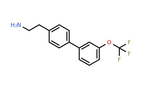 1261746-10-4 | 3'-(Trifluoromethoxy)biphenyl-4-ethylamine