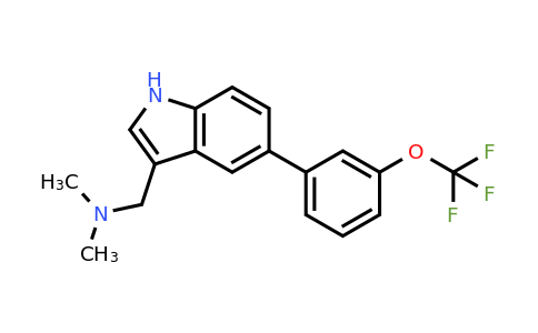 1261746-13-7 | 5-(3-(Trifluoromethoxy)phenyl)gramine