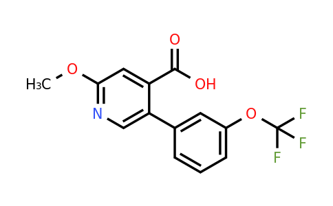 1261746-50-2 | 2-Methoxy-5-(3-(trifluoromethoxy)phenyl)isonicotinic acid