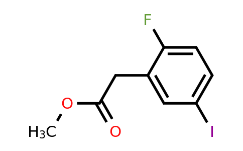 1261746-60-4 | Methyl 2-fluoro-5-iodophenylacetate