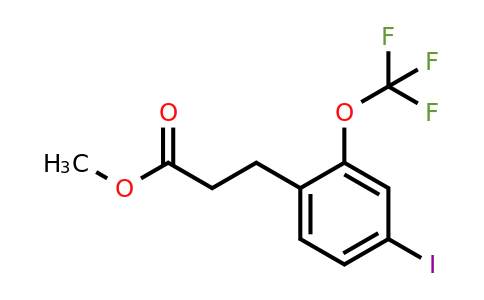 1261746-88-6 | Methyl 3-(4'-iodo-2'-(trifluoromethoxy)phenyl)propionate