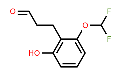 1261746-92-2 | 3-(2'-(Difluoromethoxy)-6'-hydroxyphenyl)propionaldehyde