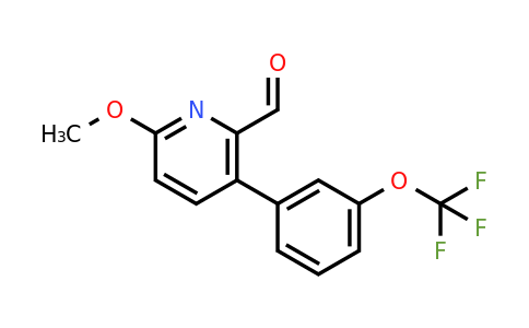 1261746-94-4 | 6-Methoxy-3-(3-(trifluoromethoxy)phenyl)picolinaldehyde