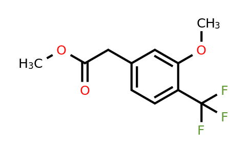1261747-10-7 | Methyl 3-methoxy-4-(trifluoromethyl)phenylacetate