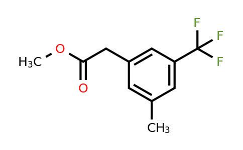 1261747-12-9 | Methyl 3-methyl-5-(trifluoromethyl)phenylacetate