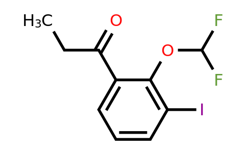1261747-37-8 | 2'-(Difluoromethoxy)-3'-iodopropiophenone