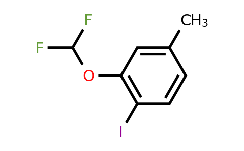 1261747-50-5 | 3-(Difluoromethoxy)-4-iodotoluene