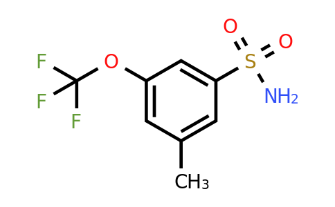 1261747-52-7 | 3-Methyl-5-(trifluoromethoxy)benzenesulfonamide