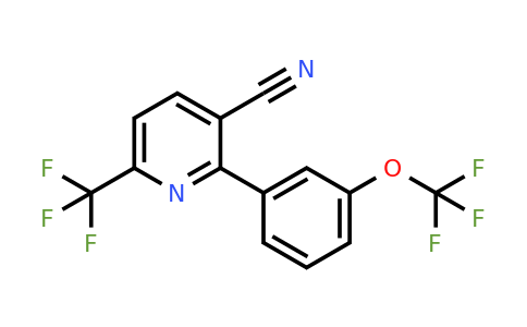 1261747-86-7 | 2-(3-(Trifluoromethoxy)phenyl)-6-(trifluoromethyl)nicotinonitrile